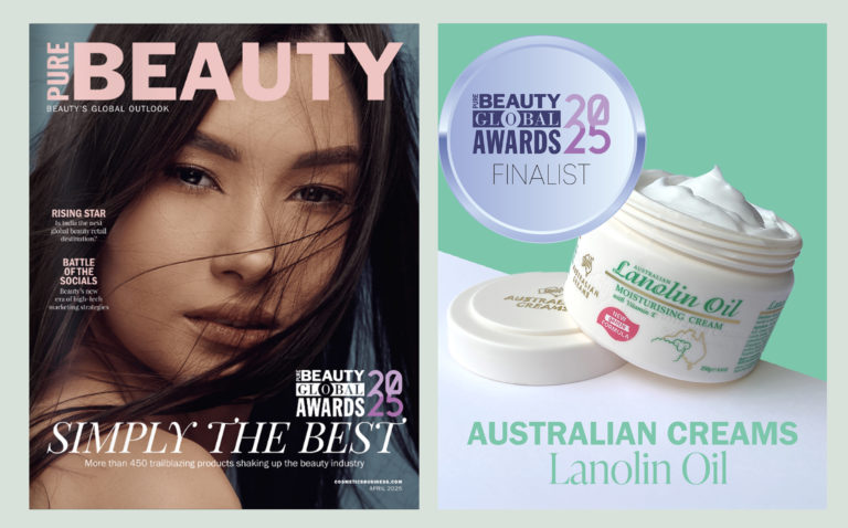 Australian Creams Lanolin Oil Moisturising Cream Recognised in the 2025 Pure Beauty Global Awards Australian Creams Lanolin Oil Moisturising Cream Recognised in the 2025 Pure Beauty Global Awards